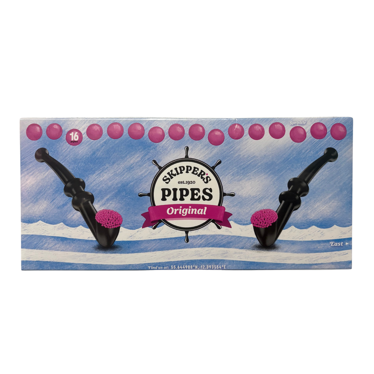 Skippers - 16 Liquorice Pipes 272g