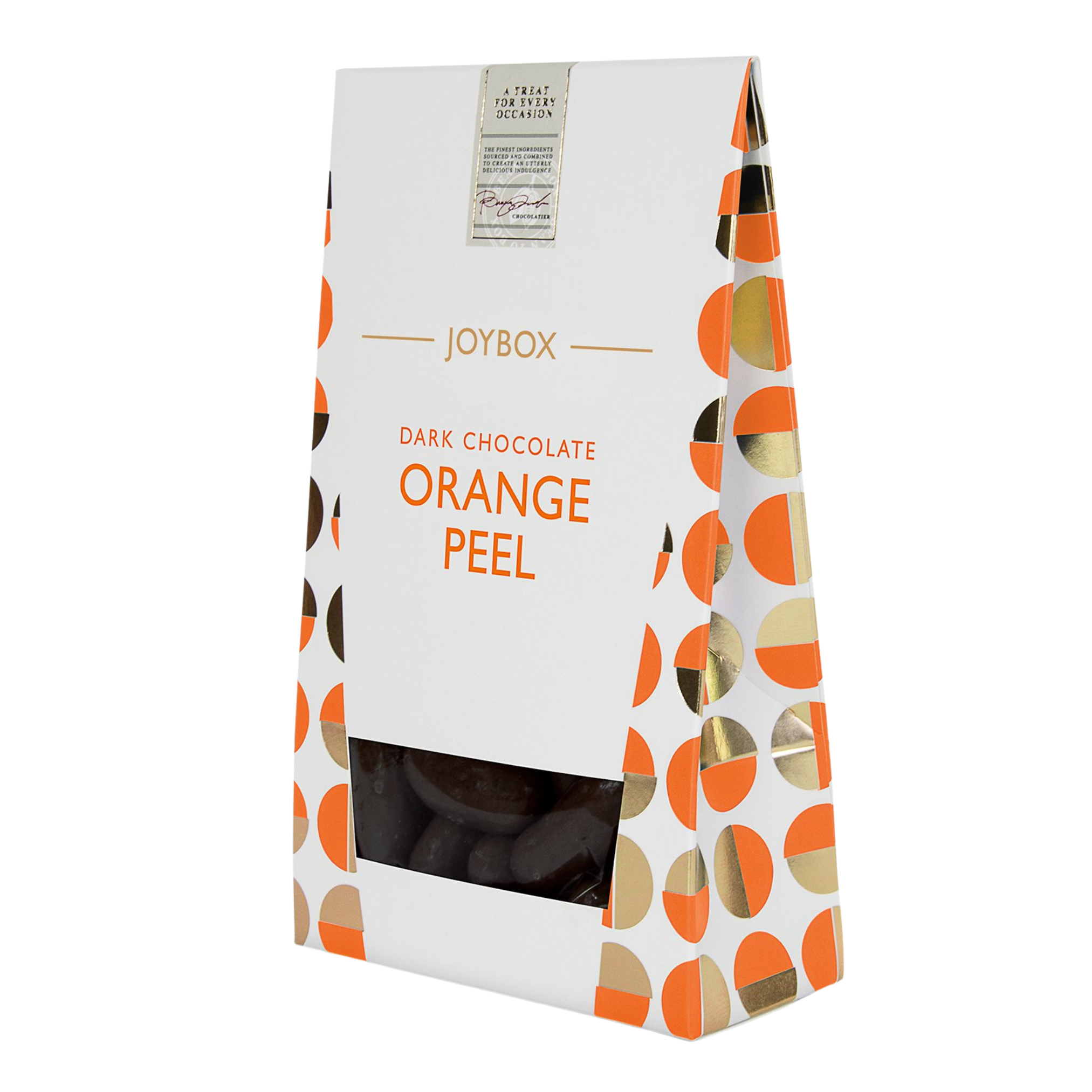 Joybox Dark Chocolate Orange Peel 150g