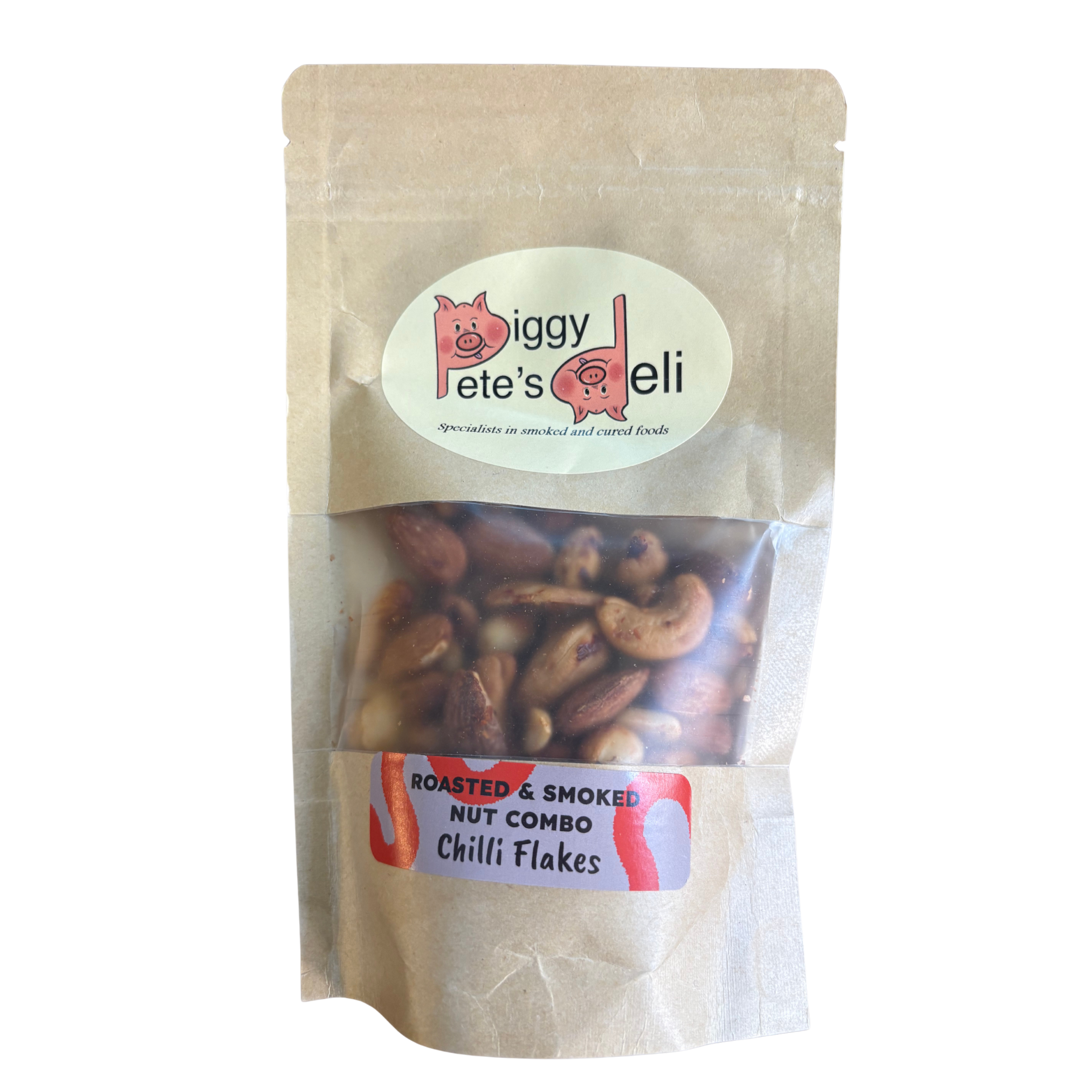 Piggy Petes Chilli Smoked Nuts 100g