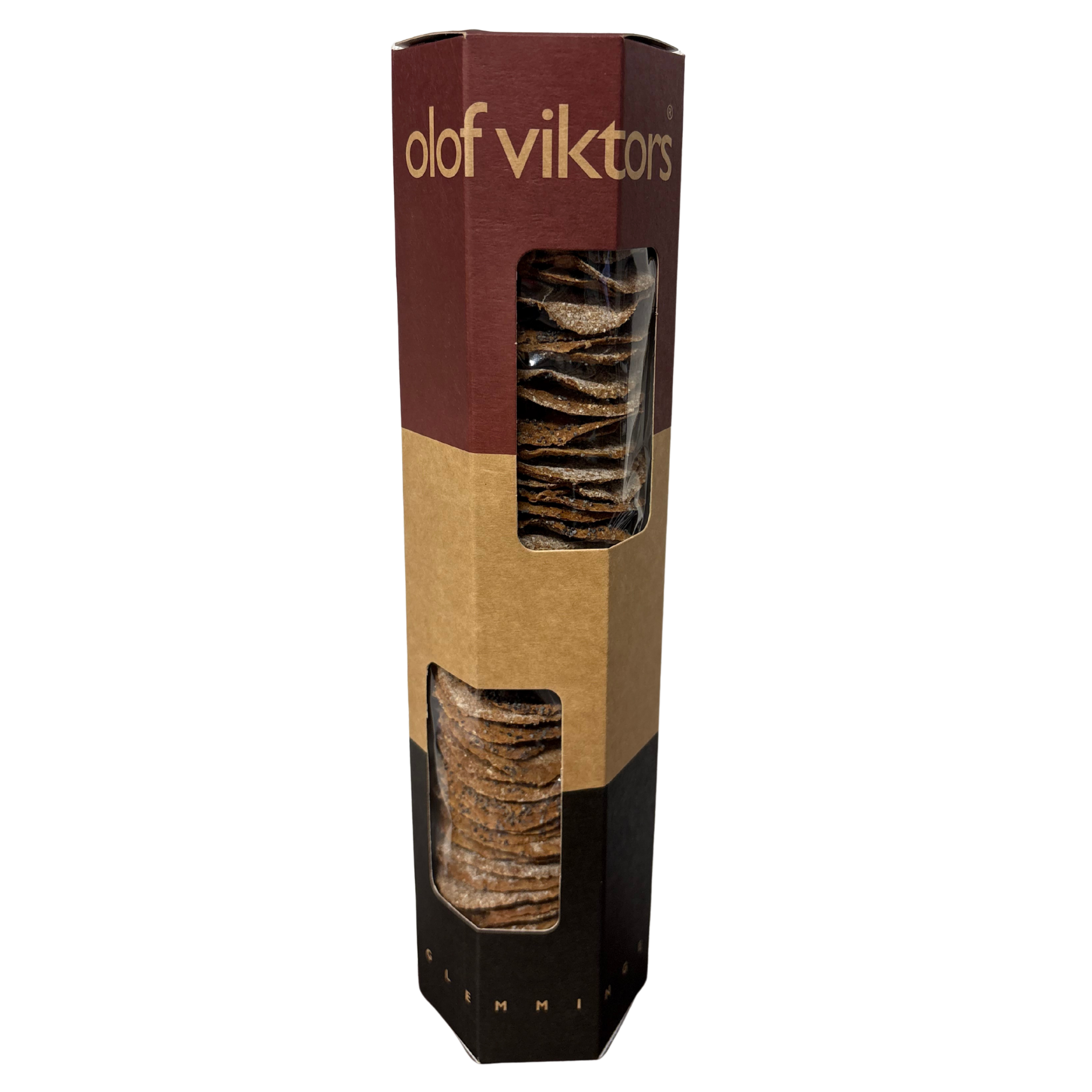 Olof Viktors Mini Crispbread- Poppy Seed 170g – Delilah Fine Foods
