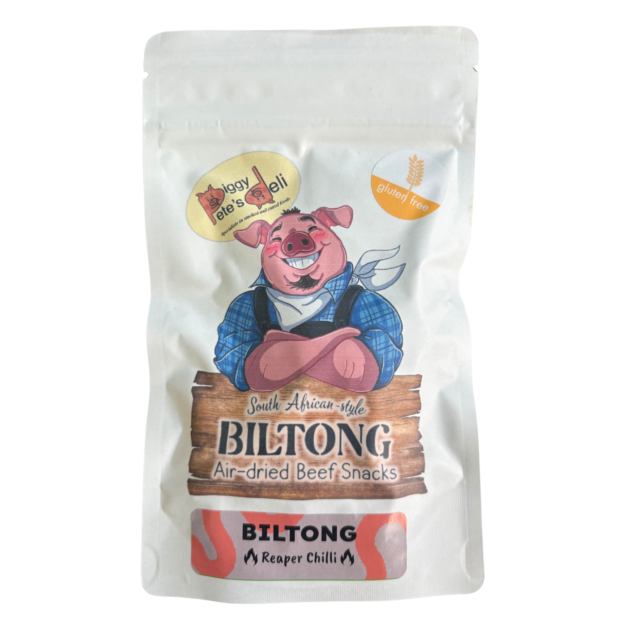 Piggy Petes Reaper Chilli Biltong 70g
