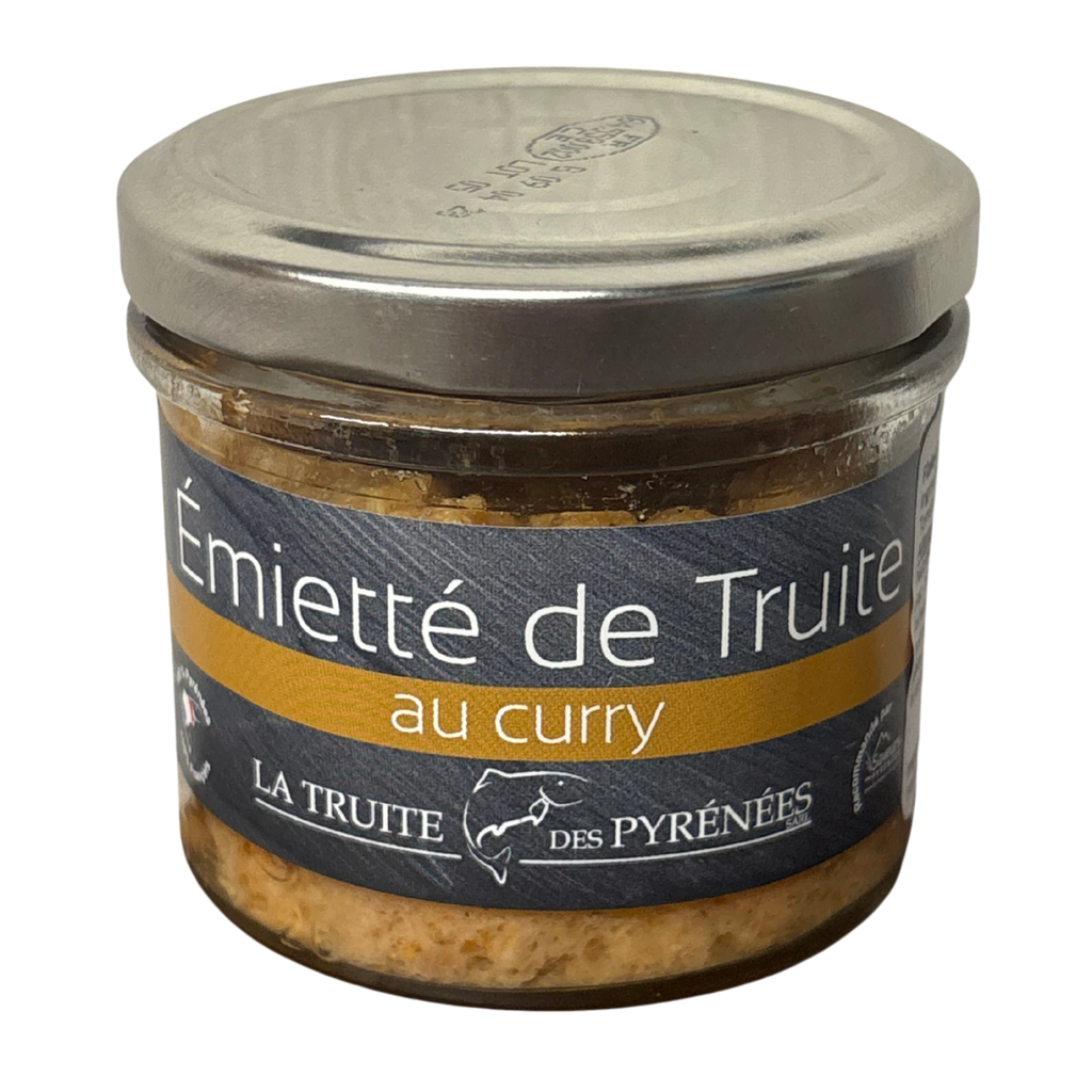 La Truite Trout Flakes with Curry 90g