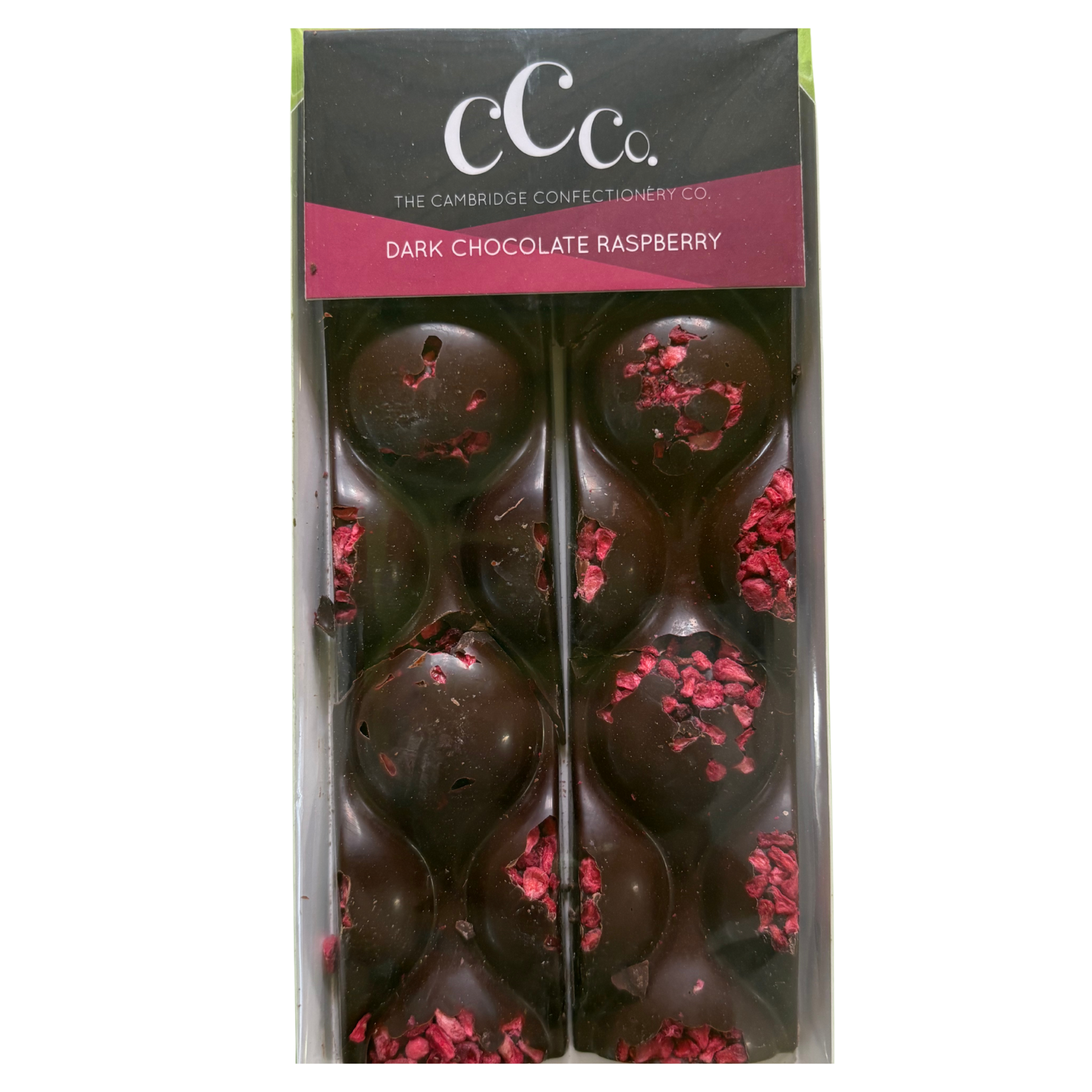 Calico Dark Chocolate & Raspberry Barrel Bar 90g