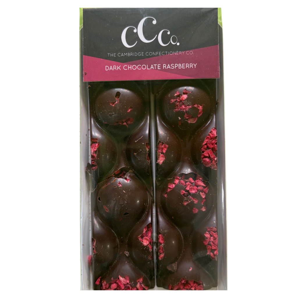 Calico Dark Chocolate & Raspberry Barrel Bar 90g