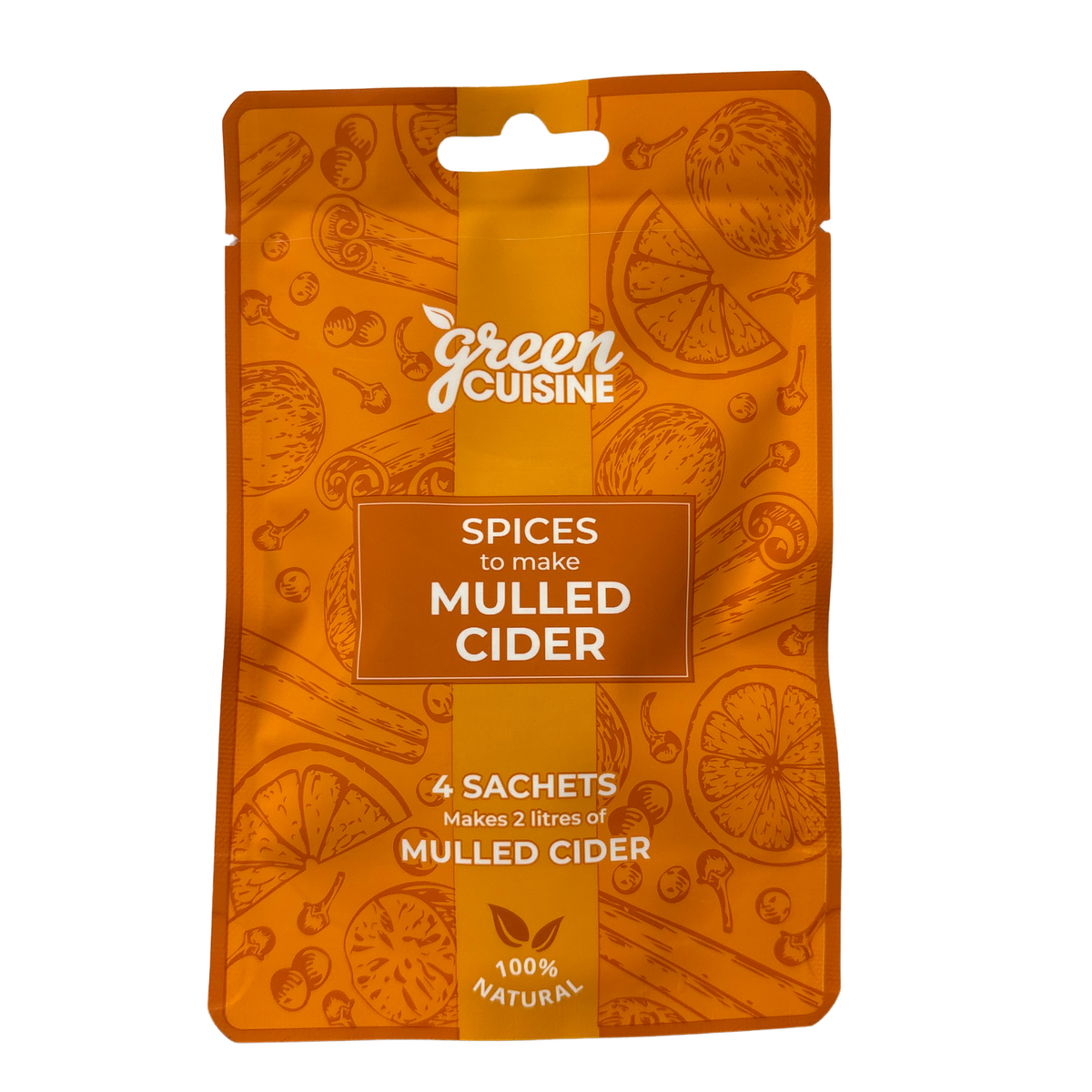 Green Cuisine - Mulled Cider - 4 Sachet