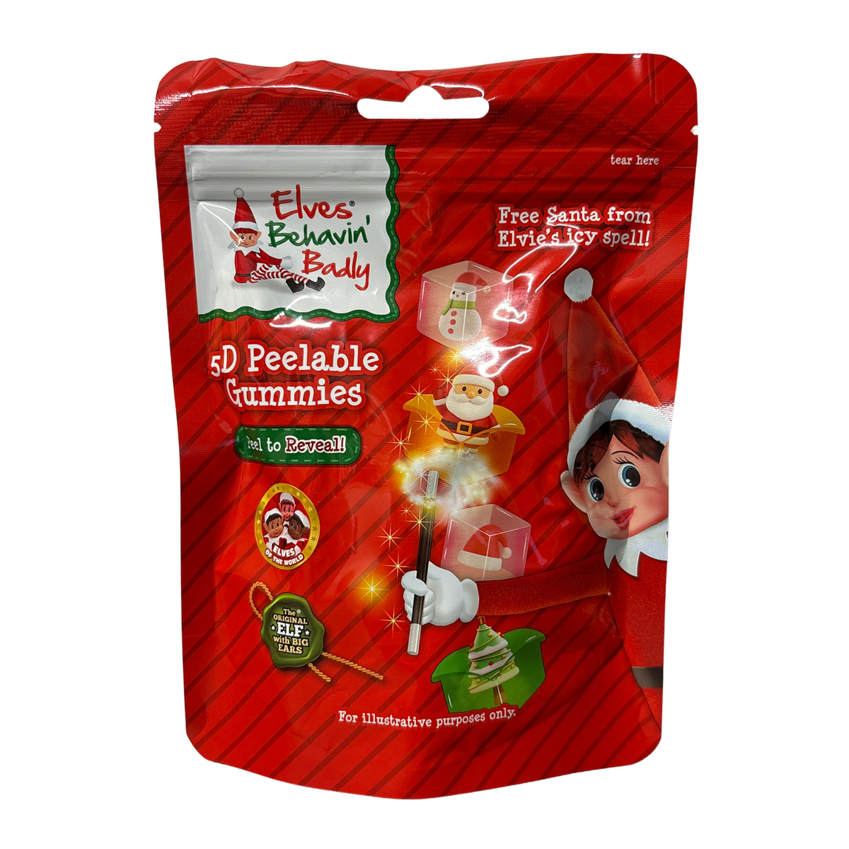 Elves Behaving Badly - 5D Peelable Gummies 60g