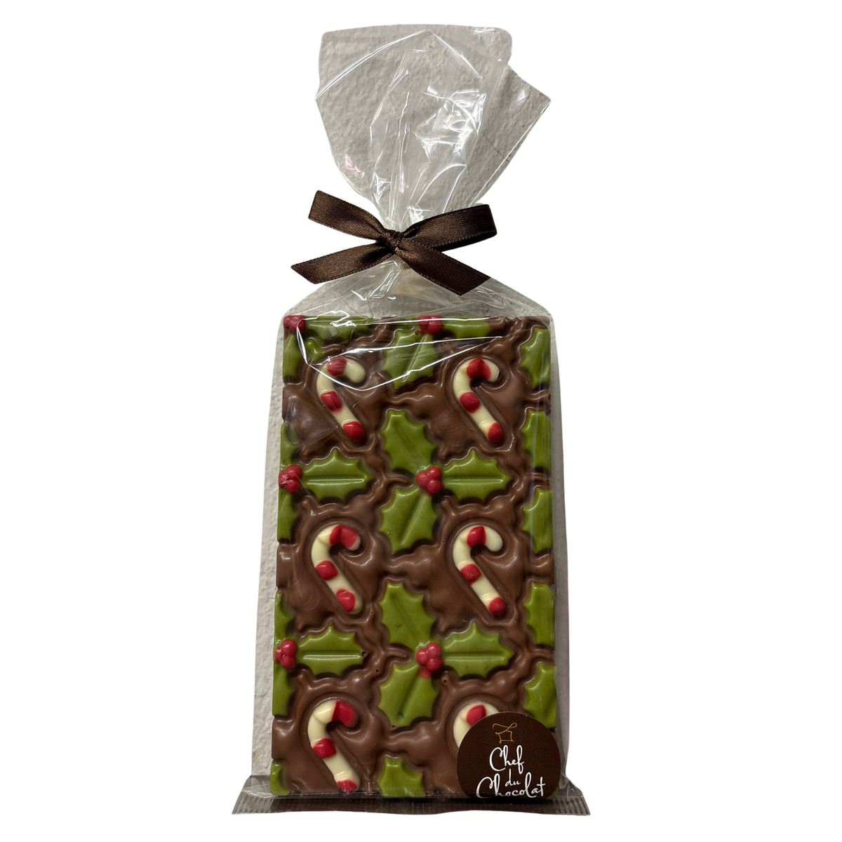 Chef du Chocolat - Milk Chocolate Candy Cane Bar 150g