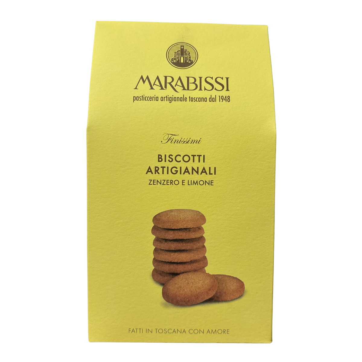 Marabissi - Biscotti Lemon & Ginger 200g