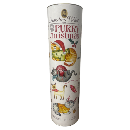 Purry Xmas Giant Tube Chocolate Chip Bisc 200g