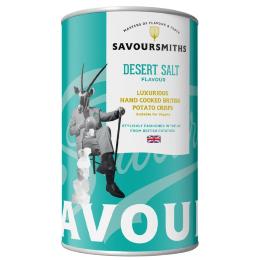 Savoursmiths Desert Salt Crisp Tin 100g