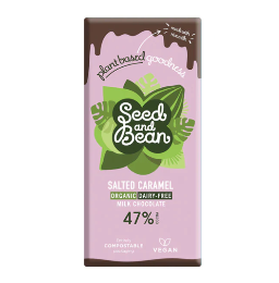 Seed & Bean Milk Salted Caramel Bar 47% 80g