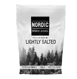 Nordic Salted Scandinavian Liquorice 165g