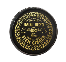 Hadji Bey's Crystallised Stem Ginger 250g