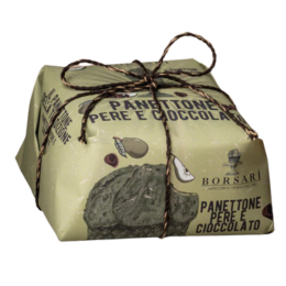 Borsari Panettone with Pear & Chocolate 500g