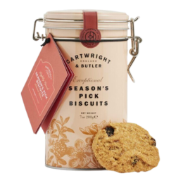 Cartwright & Butler Autumn Spiced Biscuits Tin 200g