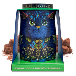 Monty Bojangles Vegan Cocoa Truffles - Midnight Prince Cat Tin 135g