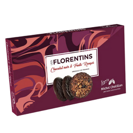 Les Florentins Dark Chocolate & Red Fruit 100g