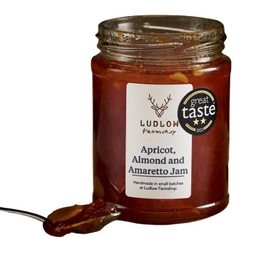 Ludlow Farmshop Apricot, Almond & Amaretto Jam 340g