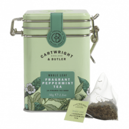 Cartwright & Butler Peppermint Tea Pyramid Tin 30g
