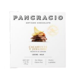 Pancracio Peanut & Ginger Milk Chocolate 45g