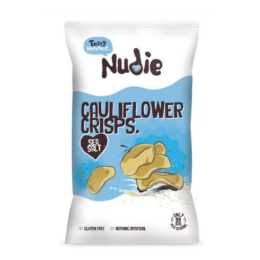Nudie Sea Salt Cauliflower Crisps 20g
