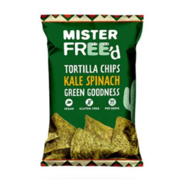Mister Free'd Kale & Spinach Tortilla Chips 135g