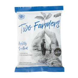 Two Farmers Lightly Salted Crisps 40g