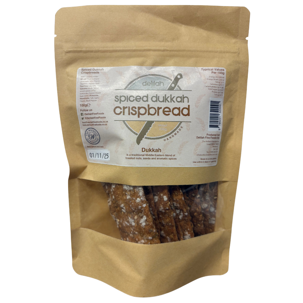 Delilah Spiced Dukkah Crispbreads 100g