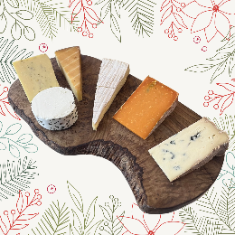 Classic Christmas Cheese Selection