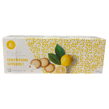 Okina Tentations Lemon Butter Biscuits 120g