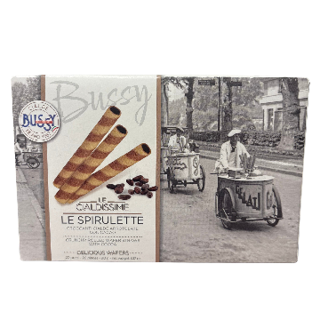 Bussy - Le Spirulette-Wafer Straws 90g