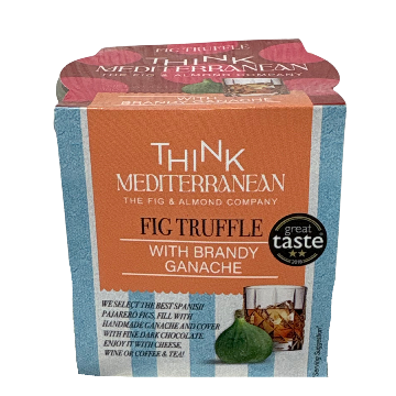 Fig Truffle with Brandy Ganache 100g