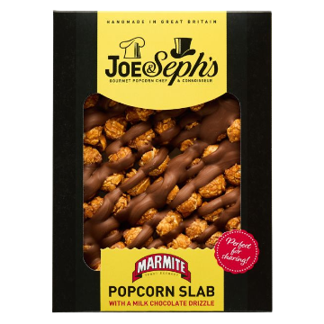 Joe & Seph's Marmite Popcorn Slab 115g