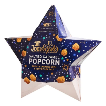 Joe & Sephs Salted Caramel Popcorn Star 32g