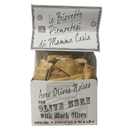 Vecchio Biovette with Black Olives 150g