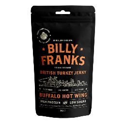 Billy Franks Buffalo Hot Wing Turkey Jerky 30g