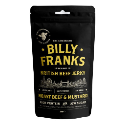 Billy Franks Roast Beef & Mustard Jerky 30g