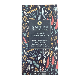 Gardini Coffee & Cardamom  Bar 80g