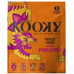 Kooky Freeze Dried Crunchy Pineapple 12g