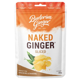 Buderim Naked Ginger Sliced 175g