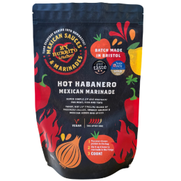 Burrito Kitchen Hot Habanero Marinade 150g