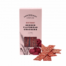 Cartwright & Butler Beetroot Seeded Flatbread Crackers 130g