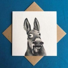 Katherine Sheard Comical Donkey Card