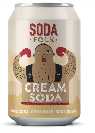 Soda Folk Cream Soda 330ml