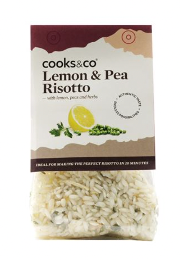 Cook & Co Lemon & Pea Risotto 190g