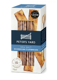 Peters Swedish Sea Salt Sourdough Flatbreads 115g
