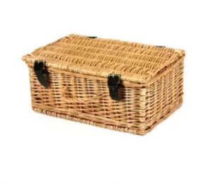 Willow Hamper with Straps