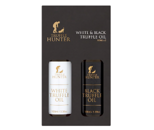 Truffle Hunter White & Black Truffle Oil Set