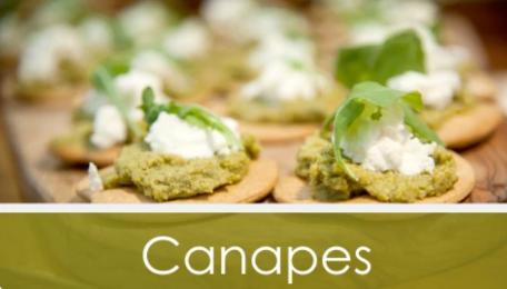 Canape Catering Menu