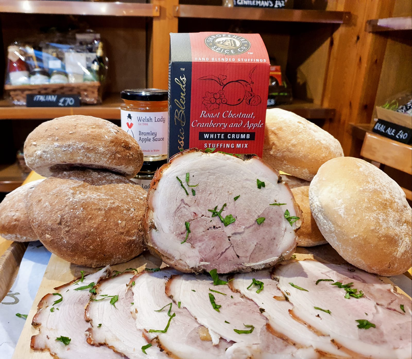 Slice n' Serve Roast Cob Menu - 12 Guests @ £6.50 Per Person